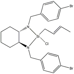 (1S,2S)-(+)-[N,N'-Bis(4-bromobenzyl)-1,2-cyclohexanediamino][(2E)-2-buten-1-yl]chlorosilane, min. 98%|14-1884|1072220-37-1