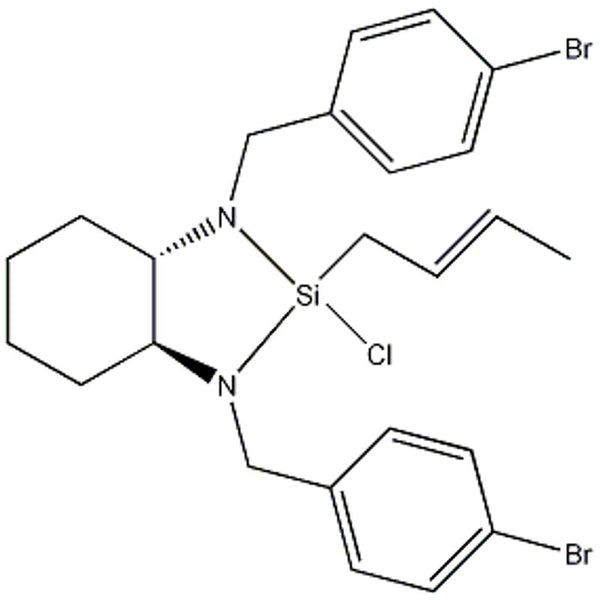 (1S,2S)-(+)-[N,N'-Bis(4-bromobenzyl)-1,2-cyclohexanediamino][(2E)-2-buten-1-yl]chlorosilane, min. 98%|14-1884|1072220-37-1