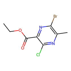 Ethyl 6-bromo-3-chloro-5-methylpyrazine-2-carboxylate|CS-0148909|2091009-80-0