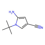 5-Amino-1-(tert-butyl)-1H-pyrrole-3-carbonitrile|CS-M0874|269726-49-0
