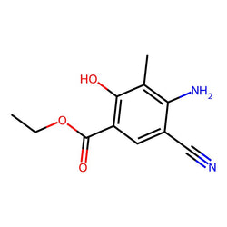 4-Amino-5-cyano-2-hydroxy-3-methyl-benzoic acid ethyl ester|CS-M1668|72817-85-7