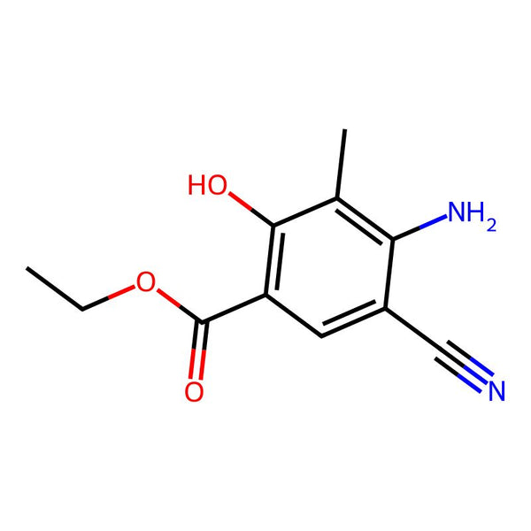 4-Amino-5-cyano-2-hydroxy-3-methyl-benzoic acid ethyl ester|CS-M1668|72817-85-7