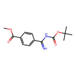 Methyl 4-[N'-[(2-methylpropan-2-yl)oxycarbonyl]carbamimidoyl]benzoate|CS-0037726|135321-84-5