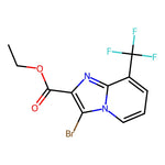 Ethyl 3-bromo-8-(trifluoromethyl)imidazo[1,2-a]pyridine-2-carboxylate|CS-0415997|1355171-40-2