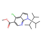Methyl 4-chloro-1-(triisopropylsilyl)-1H-pyrrolo[2,3-b]pyridine-5-carboxylate|CS-M2752|685513-97-7