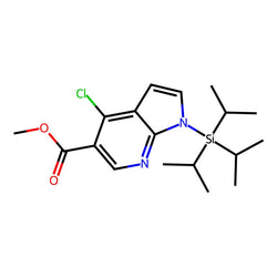 Methyl 4-chloro-1-(triisopropylsilyl)-1H-pyrrolo[2,3-b]pyridine-5-carboxylate|CS-M2752|685513-97-7