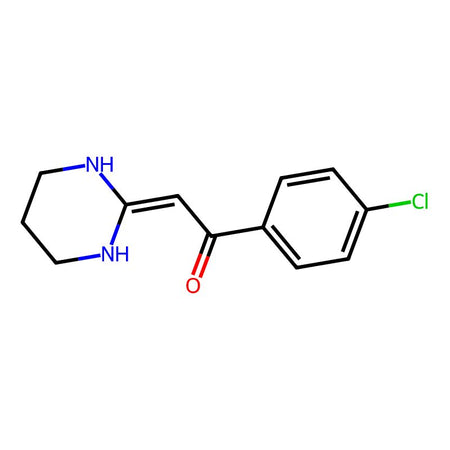 1-(4-Chlorophenyl)-2-(tetrahydropyrimidin-2(1H)-ylidene)ethanone, 97%, mixture of isomers|1743205|107165-83-3
