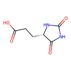 (S)-3-(2,5-Dioxoimidazolidin-4-yl)propanoic acid|C1367568|17027-50-8