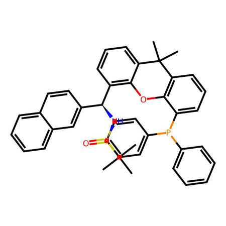 [S(R)]-N-[(S)-(2-Naphthalenyl)[5-(diphenylphosphino)-9,9-dimethyl-9H-xanthen-4-yl]methyl]-2-methyl-2-propanesulfinamide, 95%|9426168|2883734-87-8