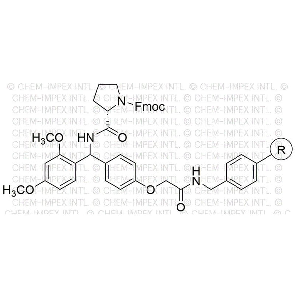 Fmoc-L-proline Rink amide AM resin|12500