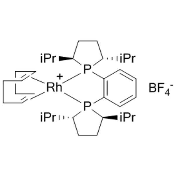 (+)-1,2-Bis((2R,5R)-2,5-di-i-propylphospholano)benzene)1,5-cyclooctadiene)rhodium(I) tetrafluoroborate, min. 98% (R,R)-i-Pr-DUPHOS-Rh|45-0210|569650-64-2