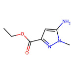 Ethyl 5-amino-1-methyl-1H-pyrazole-3-carboxylate|CS-W007101|70500-80-0