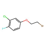4-(2-Bromoethoxy)-2-chloro-1-fluorobenzene|CS-0259220|1050511-24-4