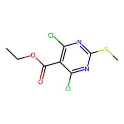 Ethyl 4,6-dichloro-2-(methylthio)pyrimidine-5-carboxylate|CS-W003838|959070-42-9