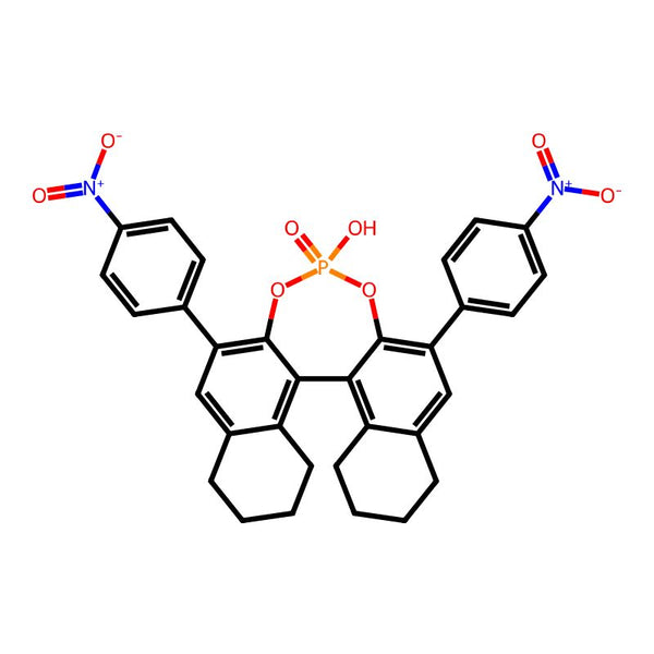 (11bR)​-8,​9,​10,​11,​12,​13,​14,​15-Octahydro-​4-​hydroxy-​2,​6-​bis(4-​nitrophenyl)​-4-​oxide-dinaphtho[2,​1-​d:1',​2'-​f]​[1,​3,​2]​dioxaphosphepin|CS-0091850|791616-68-7