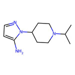 1-(1-Isopropylpiperidin-4-yl)-1h-pyrazol-5-amine|CS-0284241|1052555-88-0