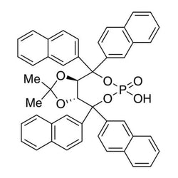 (3aR,8aR)-Tetrahydro-6-hydroxy-2,2-dimethyl-4,4,8,8-tetra-2-naphthalenyl-6-oxide-1,3-dioxolo[4,5-e][1,3,2]dioxaphosphepin, 98%, (99% ee)|15-8602|952649-50-2