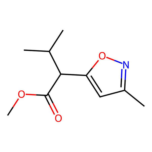Methyl 3-methyl-2-(3-methylisoxazol-5-yl)butanoate|CS-0127545|2086298-40-8