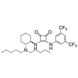 3-[[3,5-Bis(trifluoromethyl)phenyl]amino]-4-[[(1R,2R)-2-(dipentylamino)cyclohexyl]amino]-3-cyclobutene-1,2-dione, 98%, (99% ee)|07-8510|1411983-40-8