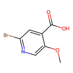 2-Bromo-5-methoxyisonicotinic acid|CS-0041803|1256789-55-5