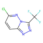 6-Chloro-3-(trifluoromethyl)-[1,2,4]triazolo[4,3-b]pyridazine|CS-0072341|40971-95-7