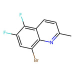 8-Bromo-5,6-difluoro-2-methylquinoline|CS-0172190|131190-82-4