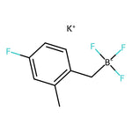 Potassium trifluoro(4-fluoro-2-methylbenzyl)borate|CS-0626240|2828444-52-4