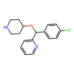 2-[(4-Chlorophenyl)(4-piperidinyloxy)methyl]pyridine|CS-B0347|122368-54-1