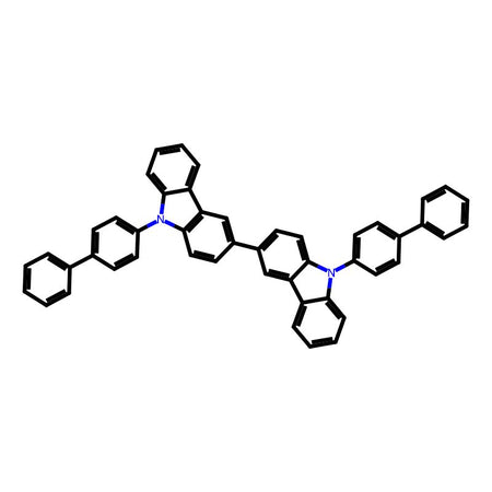 9,9 '- Bis ([1,1' - biphenyl] -4-yl) -3,3 '- Bi-9H-carbazole , 98%|2451279|57102-51-9