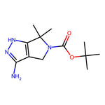 tert-Butyl 3-amino-6,6-dimethyl-4,6-dihydropyrrolo[3,4-c]pyrazole-5(1H)-carboxylate|CS-0058573|398491-61-7