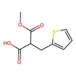 3-Methoxy-3-oxo-2-(thiophen-2-ylmethyl)propanoic acid|CS-M0776|122308-24-1