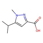 1-Methyl-5-(propan-2-yl)-1H-pyrazole-3-carboxylic acid|CS-0654595|1052668-36-6