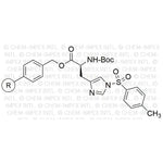 Na-Boc-Nim-4-toluenesulfonyl-L-histidine Merrifield resin (0.25 - 1.0 meq/g, 100 - 200 mesh)|02764