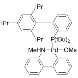 Methanesulfonato(2-di-t-butylphosphino-2',4',6'-tri-i-propyl-1,1'-biphenyl)(2'-methylamino-1,1'-biphenyl-2-yl)palladium(II) dichloromethane adduct, min. 98% [t-BuXphos Palladacycle Gen. 4]|46-0330|1599466-89-3