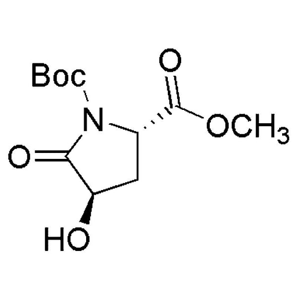 Boc-4-hydroxy-5-oxo-L-proline methyl ester|16553|367966-41-4