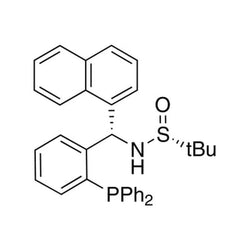 [S(R)]-N-[(S)-[2-(Diphenylphosphino)phenyl]-1-naphthalenylmethyl]-2-methyl-2-propanesulfinamide, 95%|15-8322|1595319-95-1