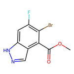Methyl 5-bromo-6-fluoro-1H-indazole-4-carboxylate|CS-0130967|1037841-25-0