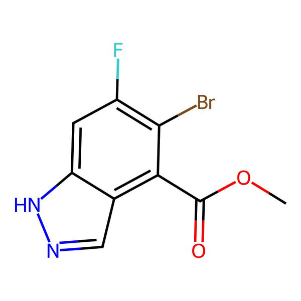 Methyl 5-bromo-6-fluoro-1H-indazole-4-carboxylate|CS-0130967|1037841-25-0