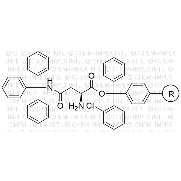 Ng-trityl-L-asparagine-2-chlorotrityl resin (0.3 - 0.9 meq/g, 200 - 400 mesh)|03455