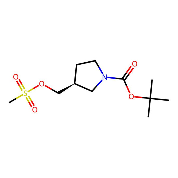 (S)-tert-Butyl 3-(((methylsulfonyl)oxy)methyl)pyrrolidine-1-carboxylate|CS-0459684|274692-06-7