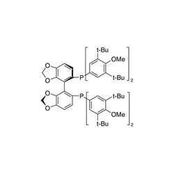 (R)-(-)-5,5'-Bis[di(3,5-di-t-butyl-4-methoxyphenyl)phosphino]-4,4'-bi-1,3-benzodioxole, min. 98% (R)-(-)-DTBM-SEGPHOS|15-0066|566940-03-2