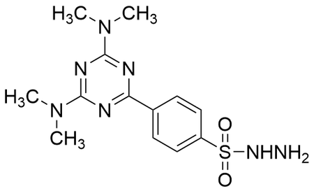 N2,N2,N4,N4-Tetramethyl-6-(4-(hydrazine-1-ylsulfonyl)phenyl)-1,3,5-triazine-2,4-diamine(TMT-Hz), 98%|9415862