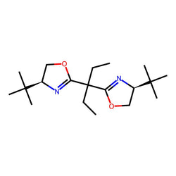 (4S,4'S)-2,2'-(Pentane-3,3-diyl)bis(4-(tert-butyl)-4,5-dihydrooxazole)|CS-0097722|160191-66-2