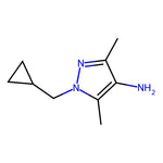 1-(Cyclopropylmethyl)-3,5-dimethyl-1h-pyrazol-4-amine|CS-0307161|1156169-34-4