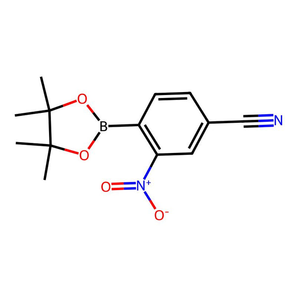 3-Nitro-4-(tetramethyl-1,3,2-dioxaborolan-2-yl)benzonitrile|CS-0177411|775351-58-1