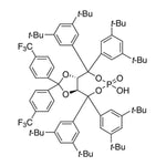 (3aS,8aS)-4,4,8,8-Tetrakis(3,5-di-tert-butylphenyl)-6-hydroxy-2,2-bis(4-(trifluoromethyl)phenyl)tetrahydro-6-oxide-[1,3]dioxolo[4,5-e][1,3,2]dioxaphosphepine, 98%|15-8635