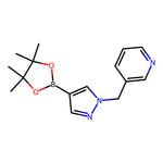 3-[[4-(4,4,5,5-Tetramethyl-1,3,2-dioxaborolan-2-yl)-1H-pyrazol-1-yl]methyl]pyridine|CS-0030603|864754-21-2