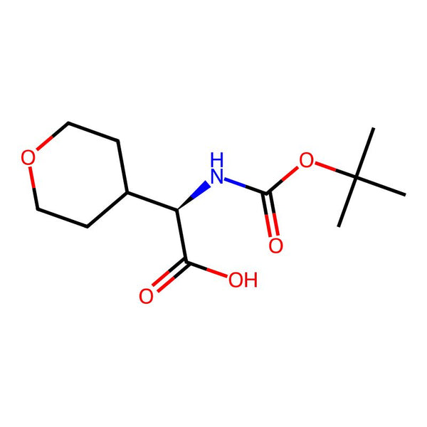 (R)-2-((tert-Butoxycarbonyl)amino)-2-(tetrahydro-2H-pyran-4-yl)acetic acid|CS-D0466|1251903-95-3