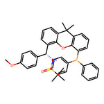 [S(R)]-N-[(R)-[5-(Diphenylphosphino)-9,9-dimethyl-9H-xanthen-4-yl](4-methoxyphenyl)methyl]-2-methyl-2-propanesulfinamide|CS-0147243|2160535-56-6