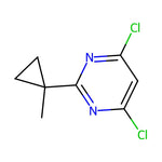 4,6-Dichloro-2-(1-methylcyclopropyl)pyrimidine|CS-0432935|1542557-31-2
